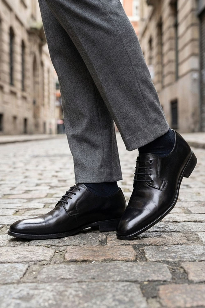 Elegante Herren Lederschuhe mit Schnürung