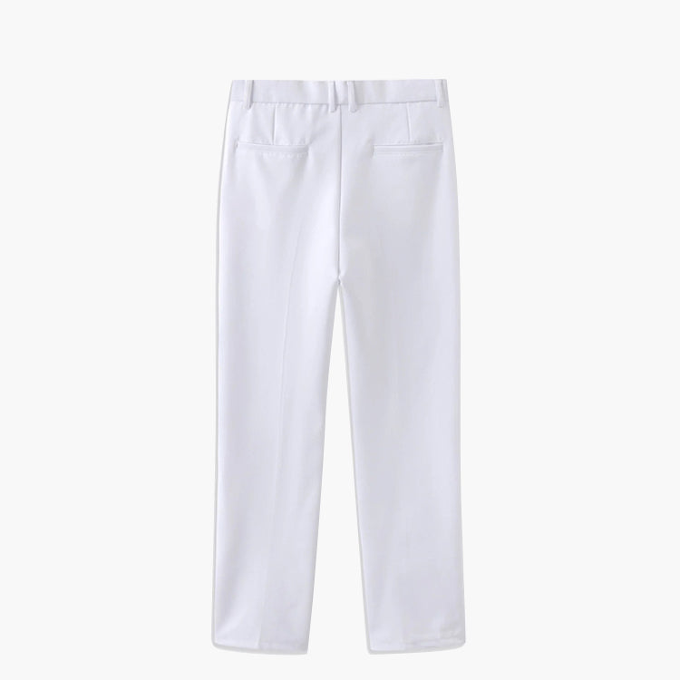 Elegante Taillierte Herren Stoffhose