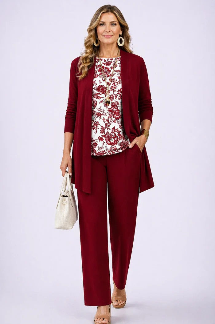 Elegantes 3-Teiliges Damen Set