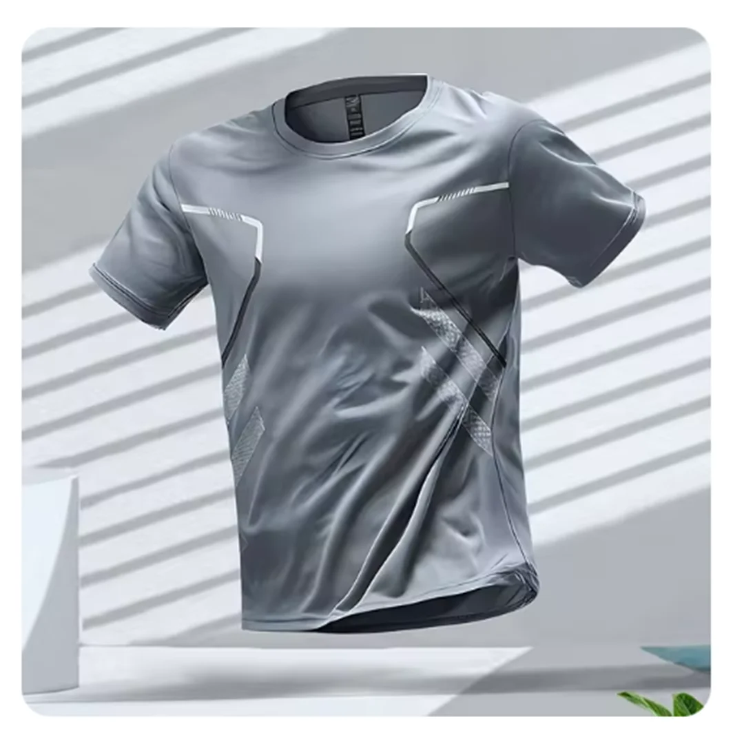 Atmungsaktives Sportliches Herren T-Shirt