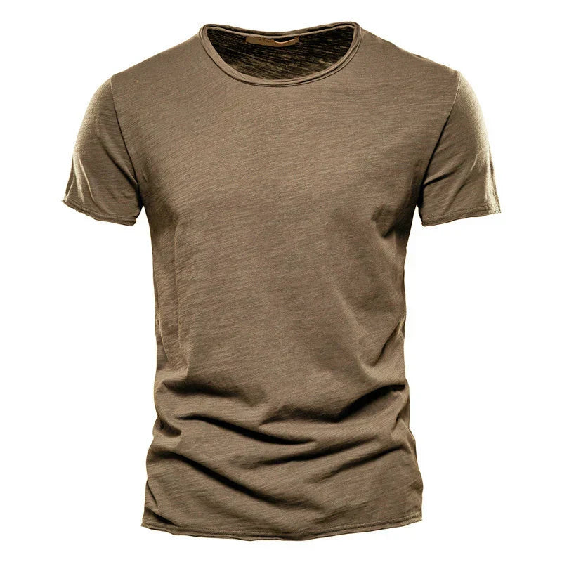 Weiches Atmungsaktives Herren T-Shirt aus Baumwolle