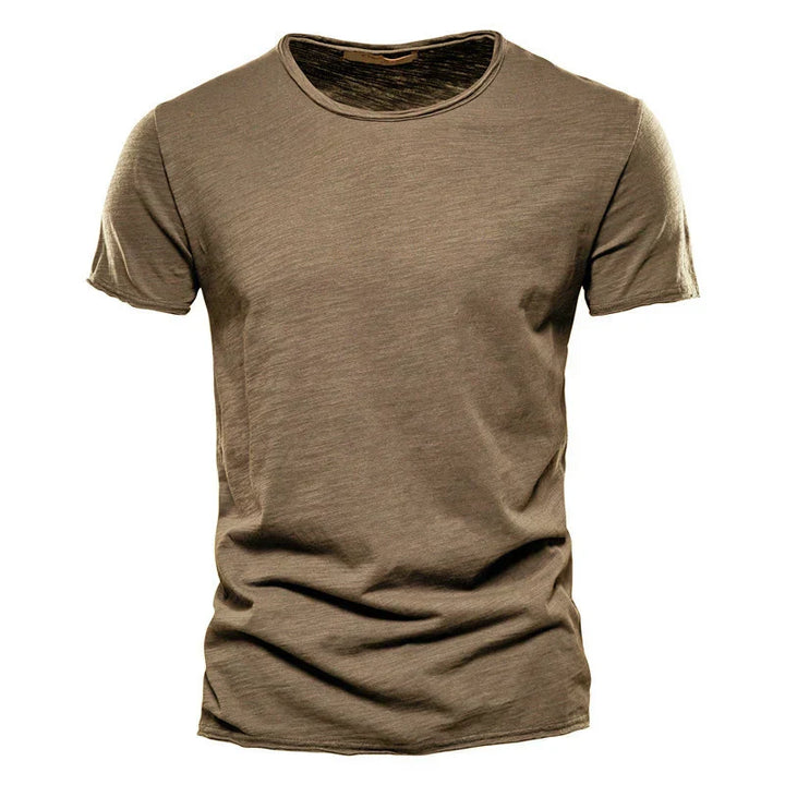 Weiches Atmungsaktives Herren T-Shirt aus Baumwolle