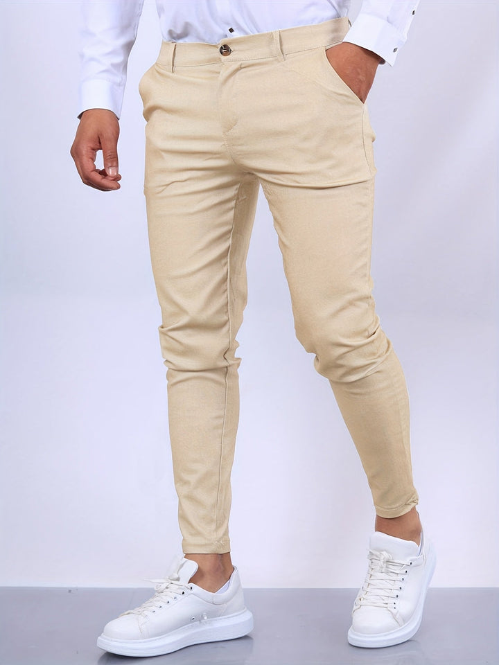 Elegante Slim Fit Herren Hose – Modernes Design