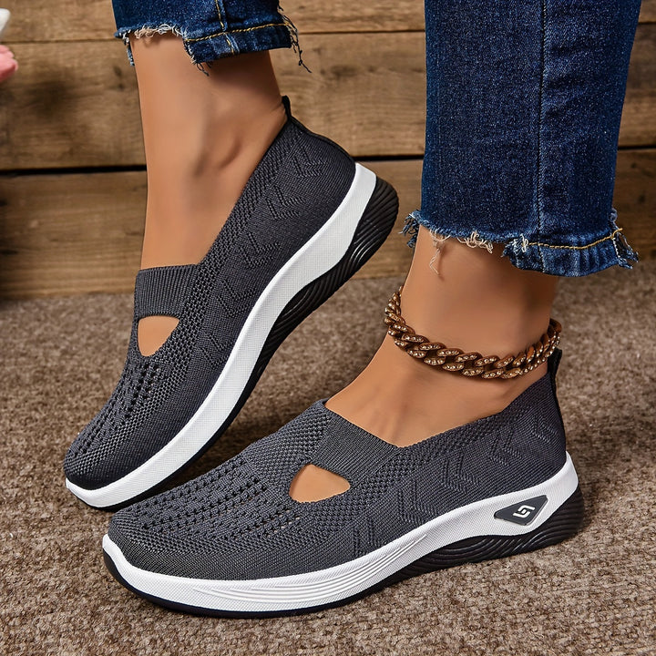 Bequeme Ergonomische Damen Slip-On Komfortschuhe