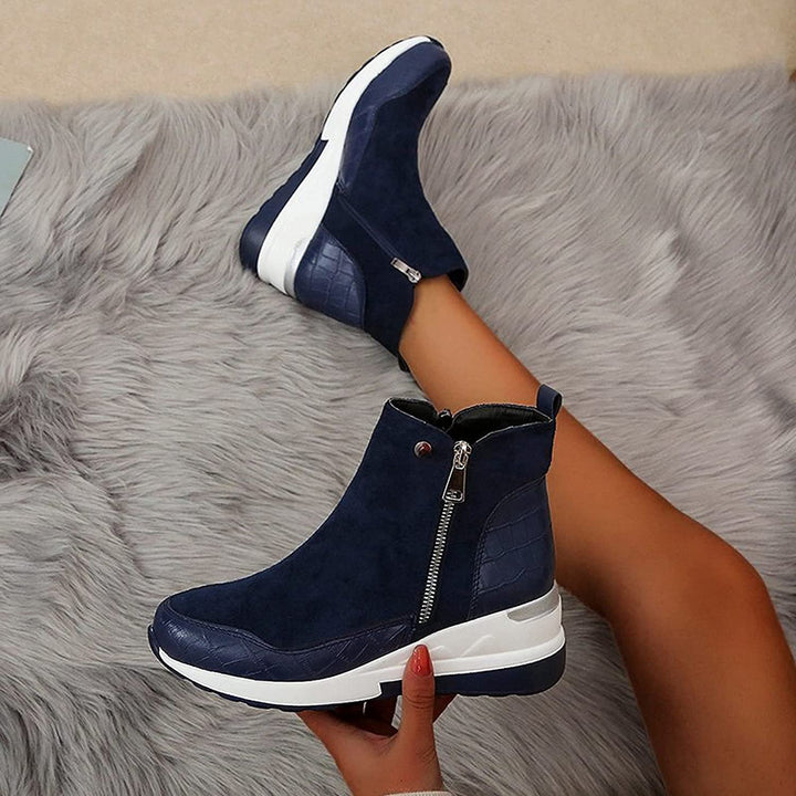 Wasserdichte Gefütterte Damen Stiefeletten