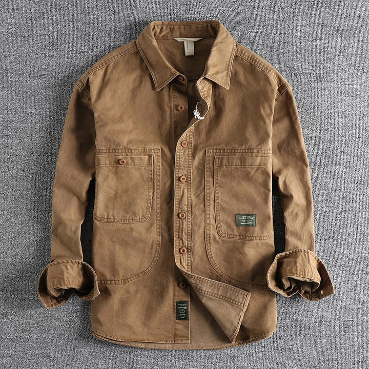 Zeitlos Stylisches Herren Retro-Shirt