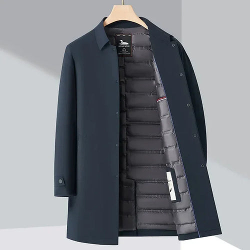 Warm Wattierte Herren Winterjacke