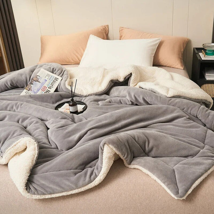 Weiche Damen Kuscheldecke