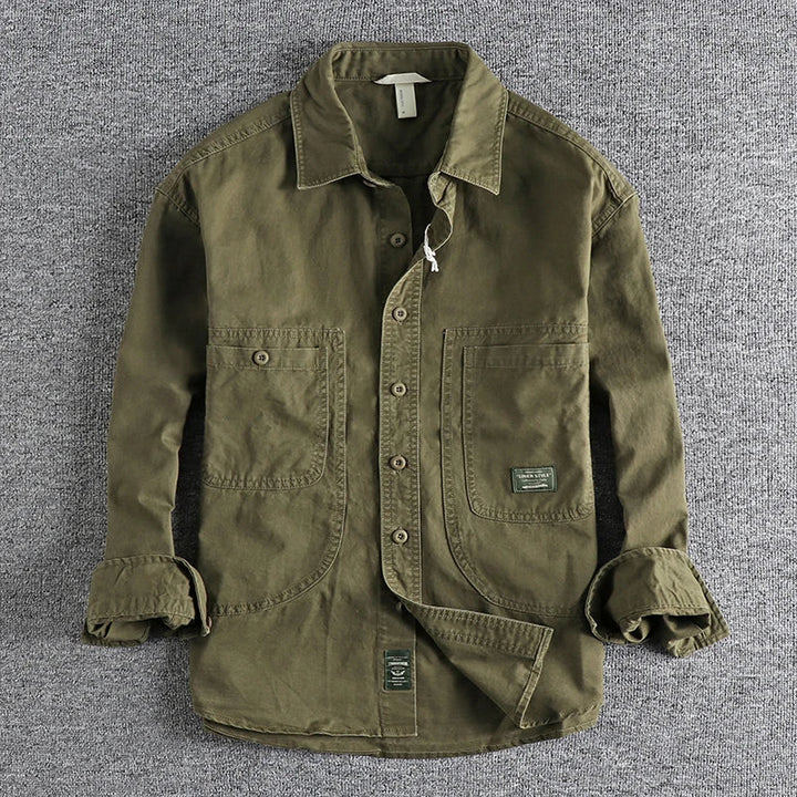 Zeitlos Stylisches Herren Retro-Shirt