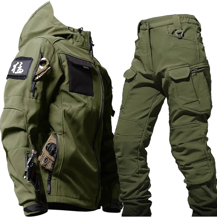 Wasserdichtes Fleece Herren Winter-Outdoor-Set