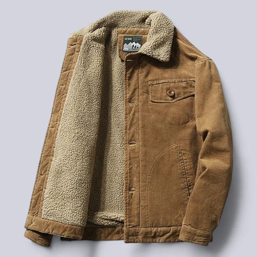 Lässige Moderne Herren Cordjacke