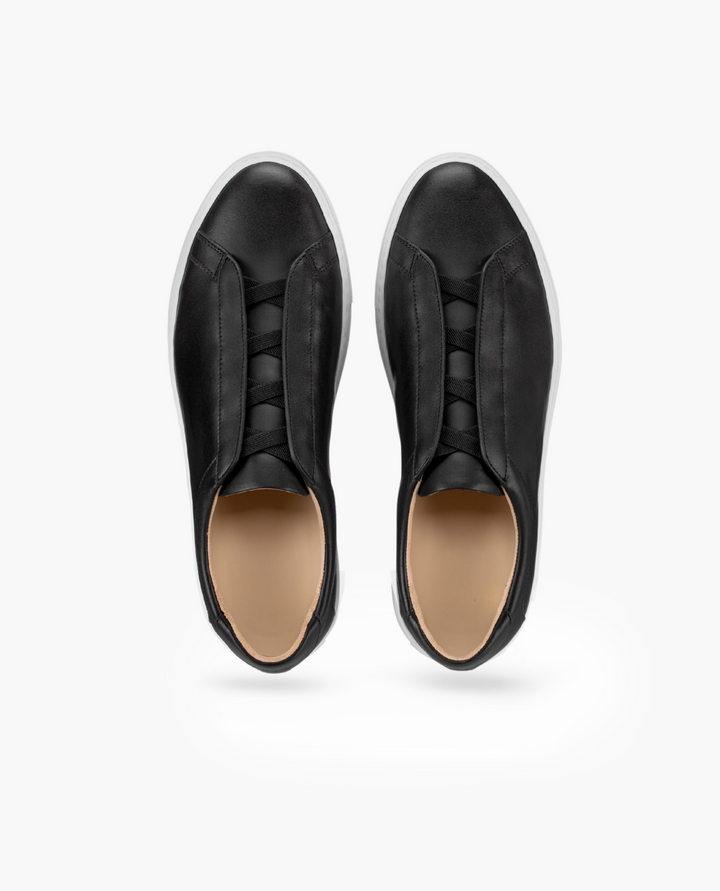 Elegante Lässige Herren Leder-Sneakers