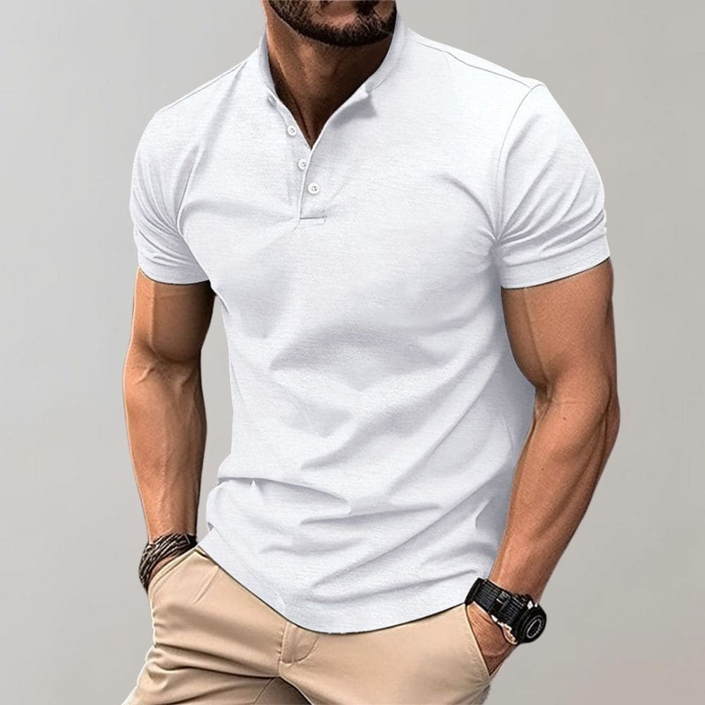 Elegantes Lässiges Herren Poloshirt