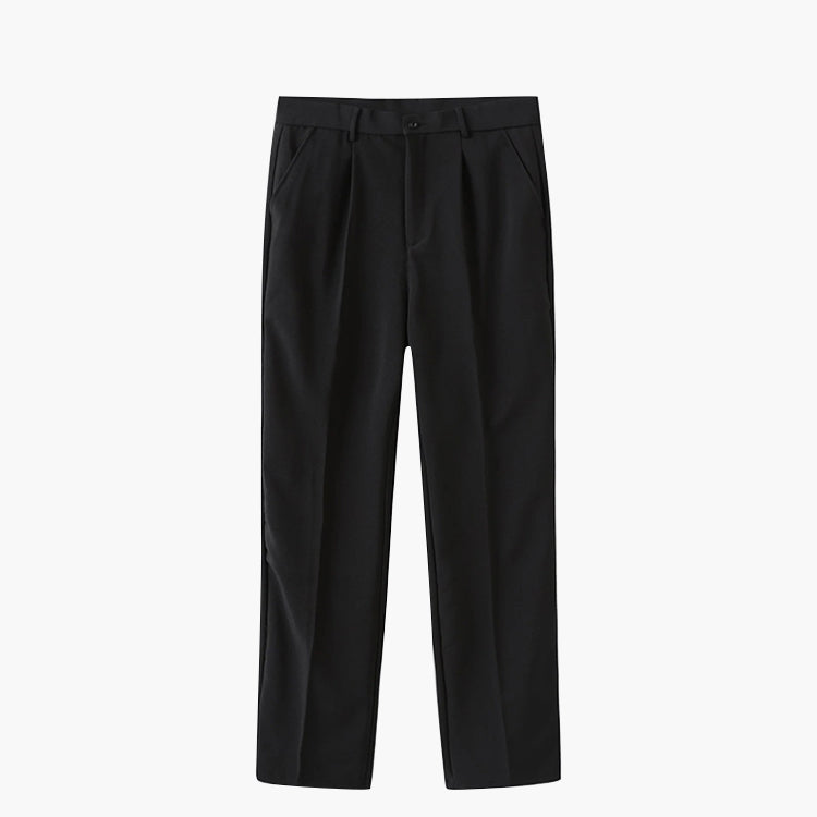 Elegante Taillierte Herren Stoffhose