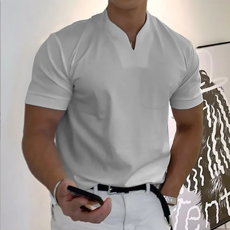 Sportliches Vielseitiges Herren T-Shirt Kurzarm