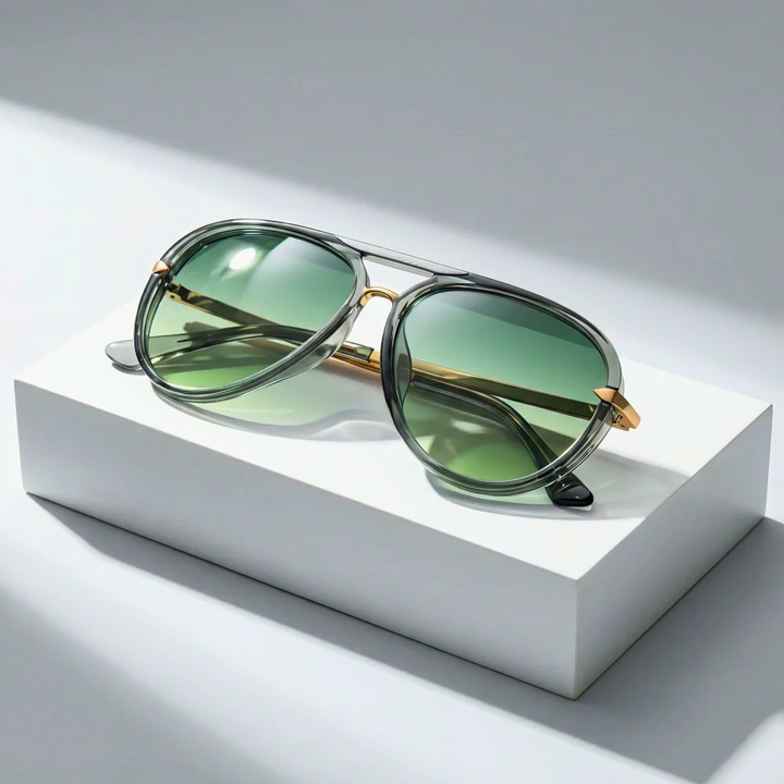 Klassische Herren Pilotenbrille mit UV-Schutz