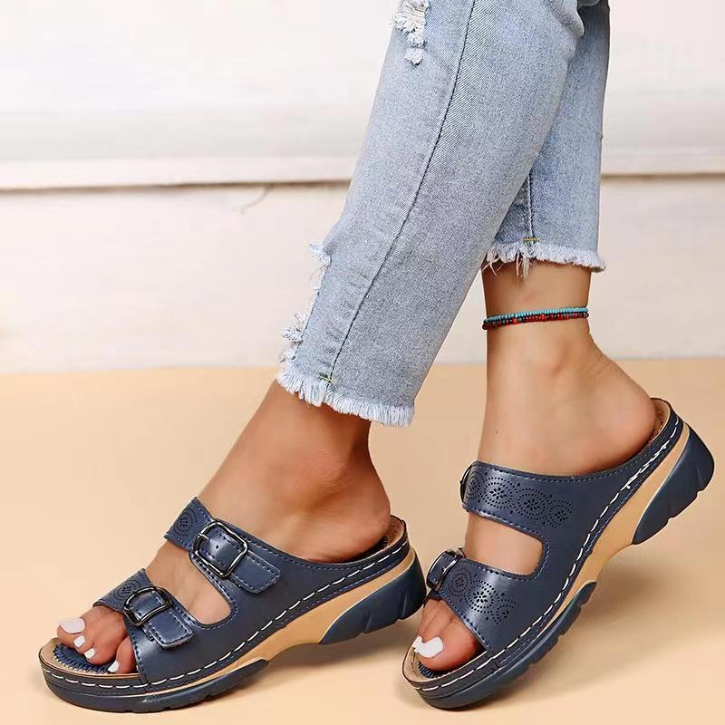 Bequeme Sommerliche Damen Sandalen