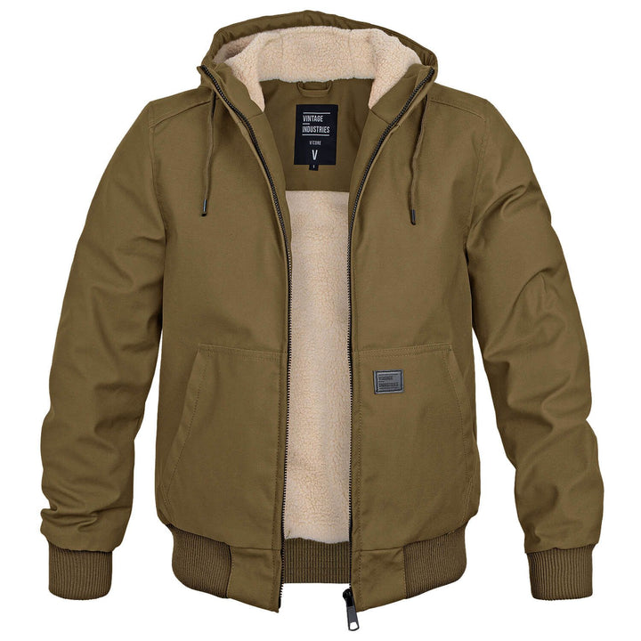 Winterjacke Herren | Übergangsjacke Herren | Kapuze &amp; Bündchen für stabilen Sitz