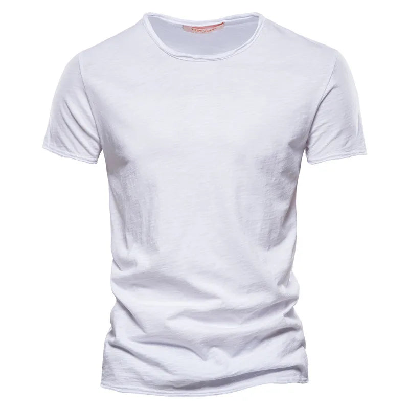 Atmungsaktives Leichtes Herren Rundhals T-Shirt