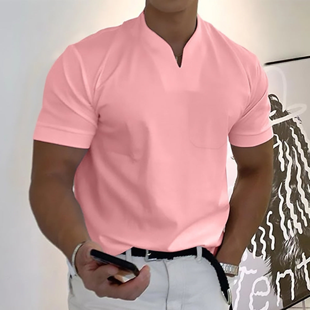 Sportliches Vielseitiges Herren T-Shirt Kurzarm