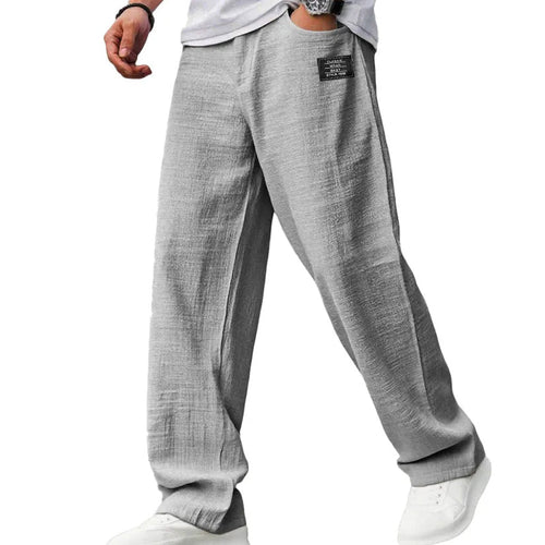 Leichte Herren Hose mit Geradem Bein