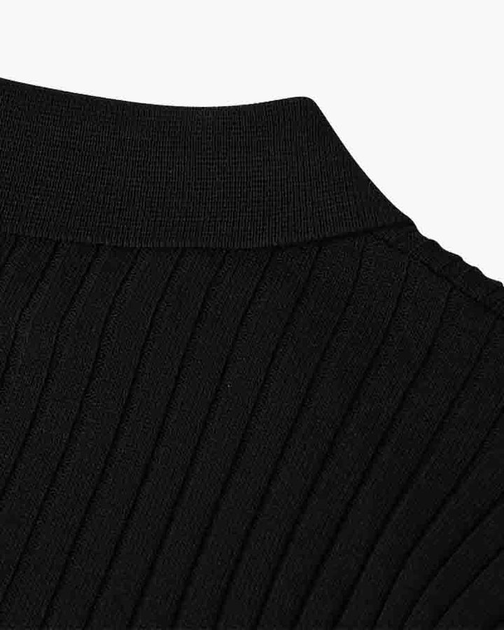 Elegantes Herren Poloshirt mit V-Ausschnitt