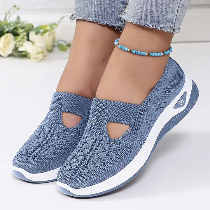 Bequeme Ergonomische Damen Slip-On Komfortschuhe