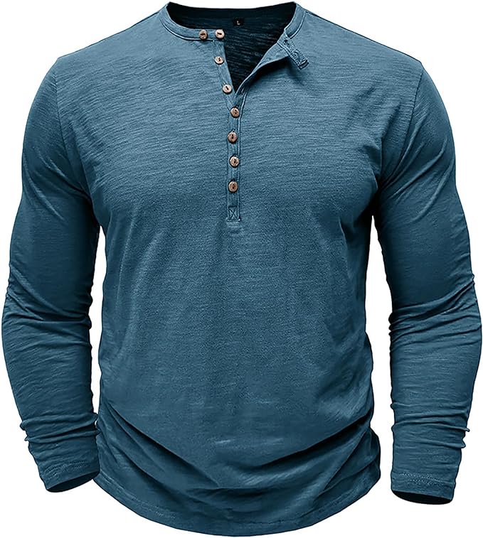 Lässiges Baumwoll Herren Shirt