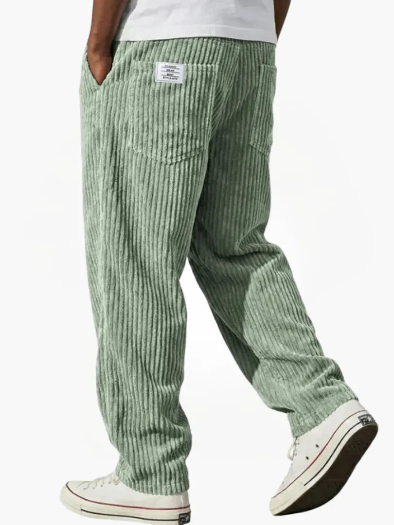 Lässige Herren Cordhose mit Kordelzug