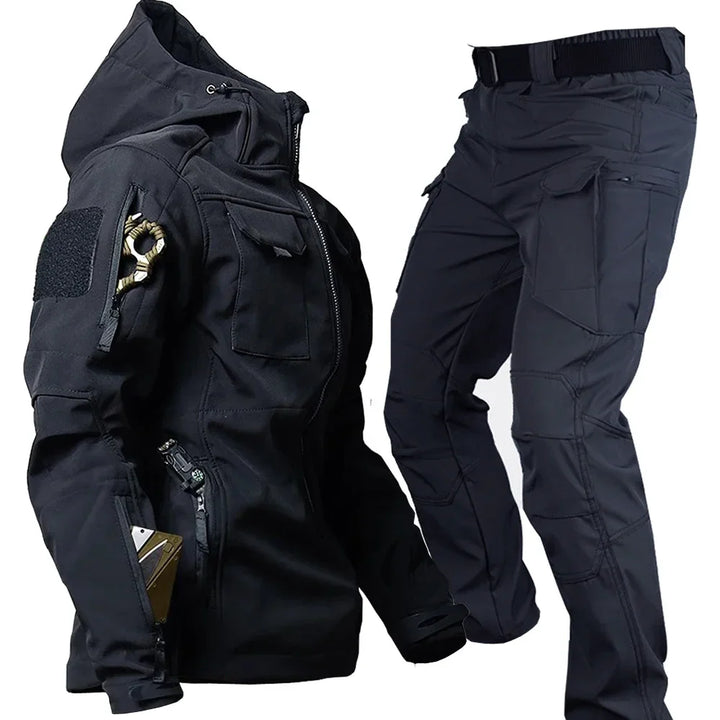 Wasserdichtes Fleece Herren Winter-Outdoor-Set