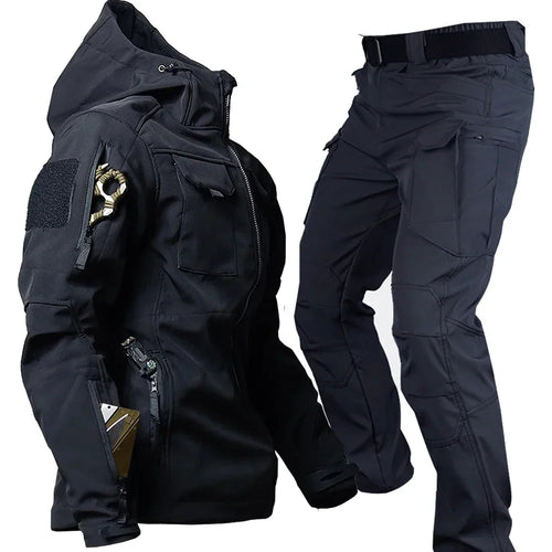 Atmungsaktives Fleece Herren Winter-Outfit für Outdoor