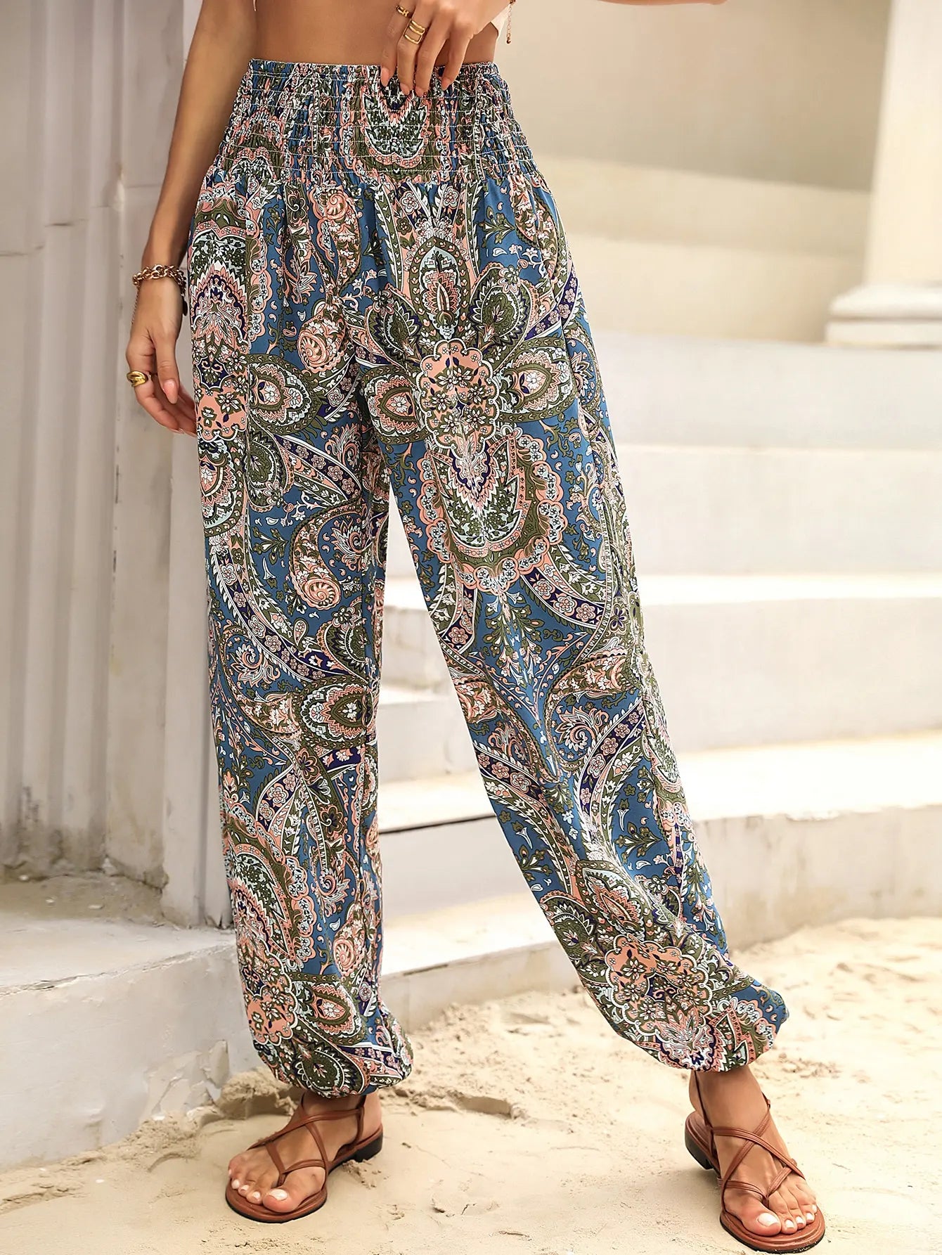 Ultra Komfortable Damen Hose im Retro Design