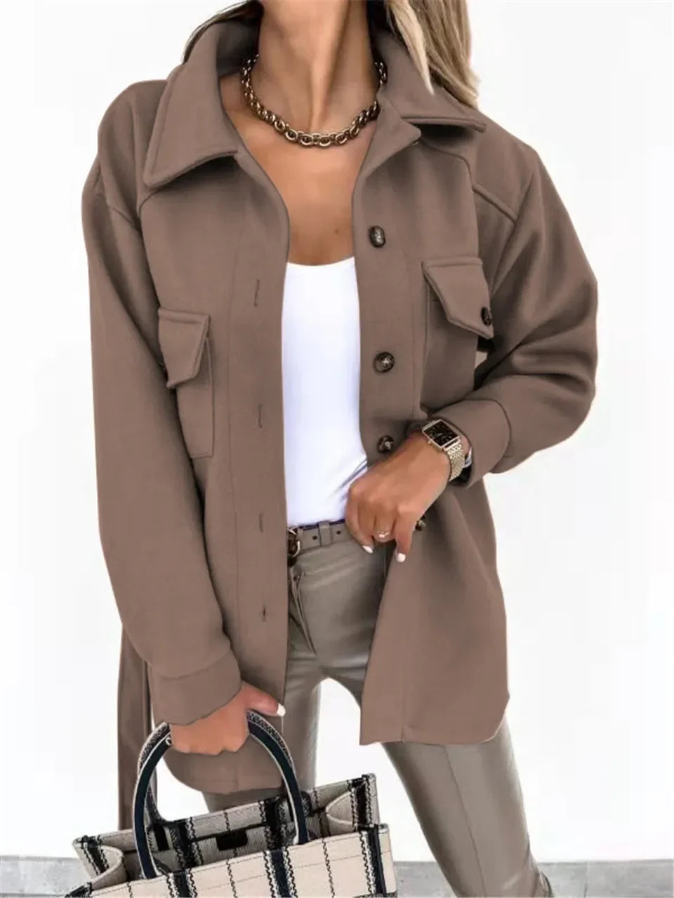 Elegante Bequeme Damen Jacke