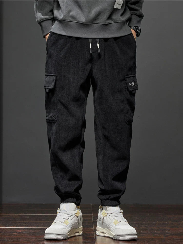 Carico Zeitlose Herren Wide-Leg Hose