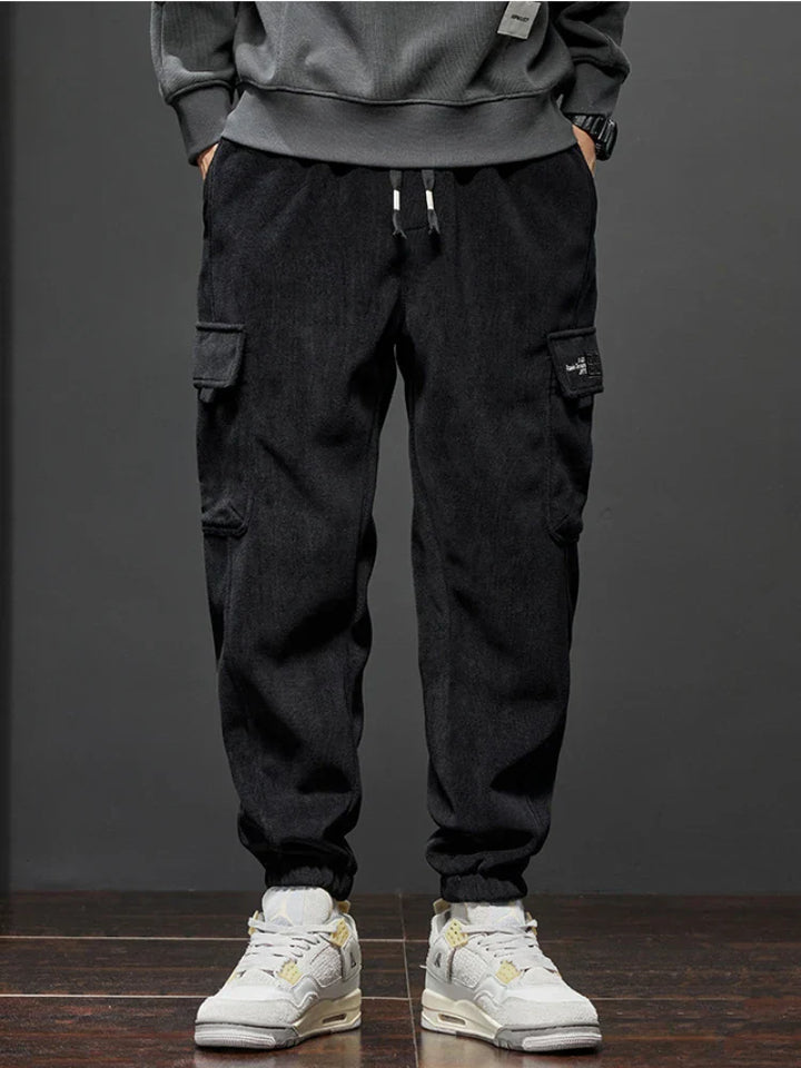 Carico Zeitlose Herren Wide-Leg Hose