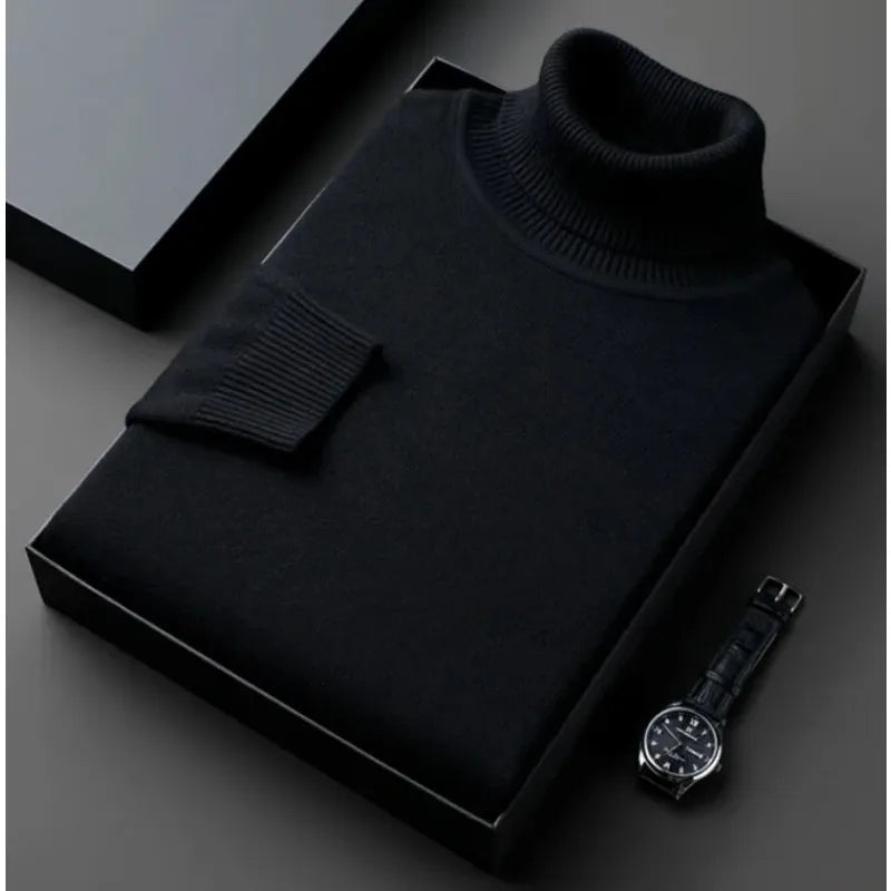 Klassischer Damen Rollkragenpullover