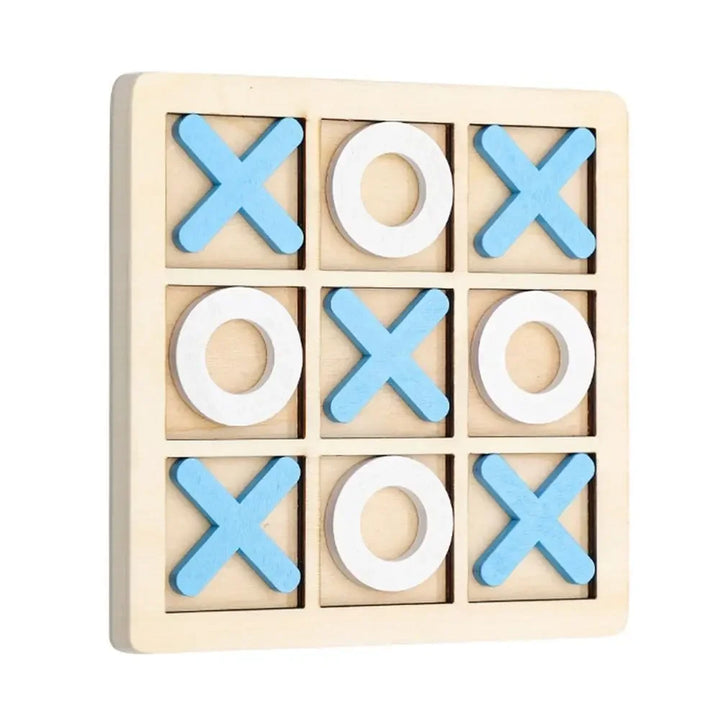 Klassisches Damen Tic Tac Toe Holzbrettspiel