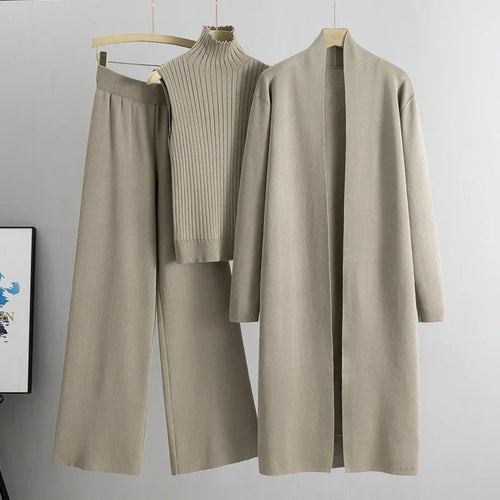 Modisches Damen Dreiteiliges Set