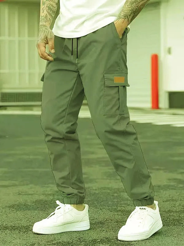 Lässige Herren Jogginghose mit Kordelzug