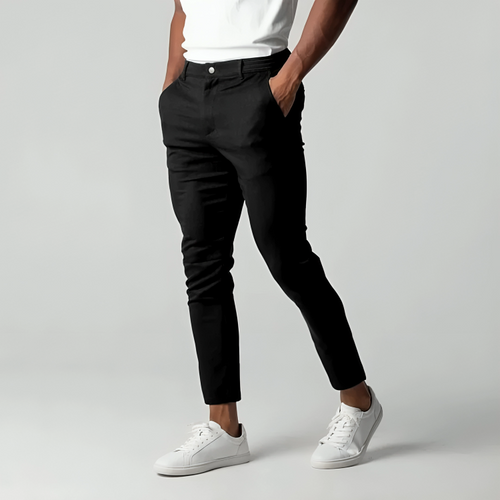 Flexible Bequeme Herren Stretch Chino Hose