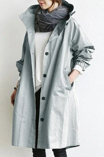 Eleni Wasserabweisender Klassischer Damen Trenchcoat