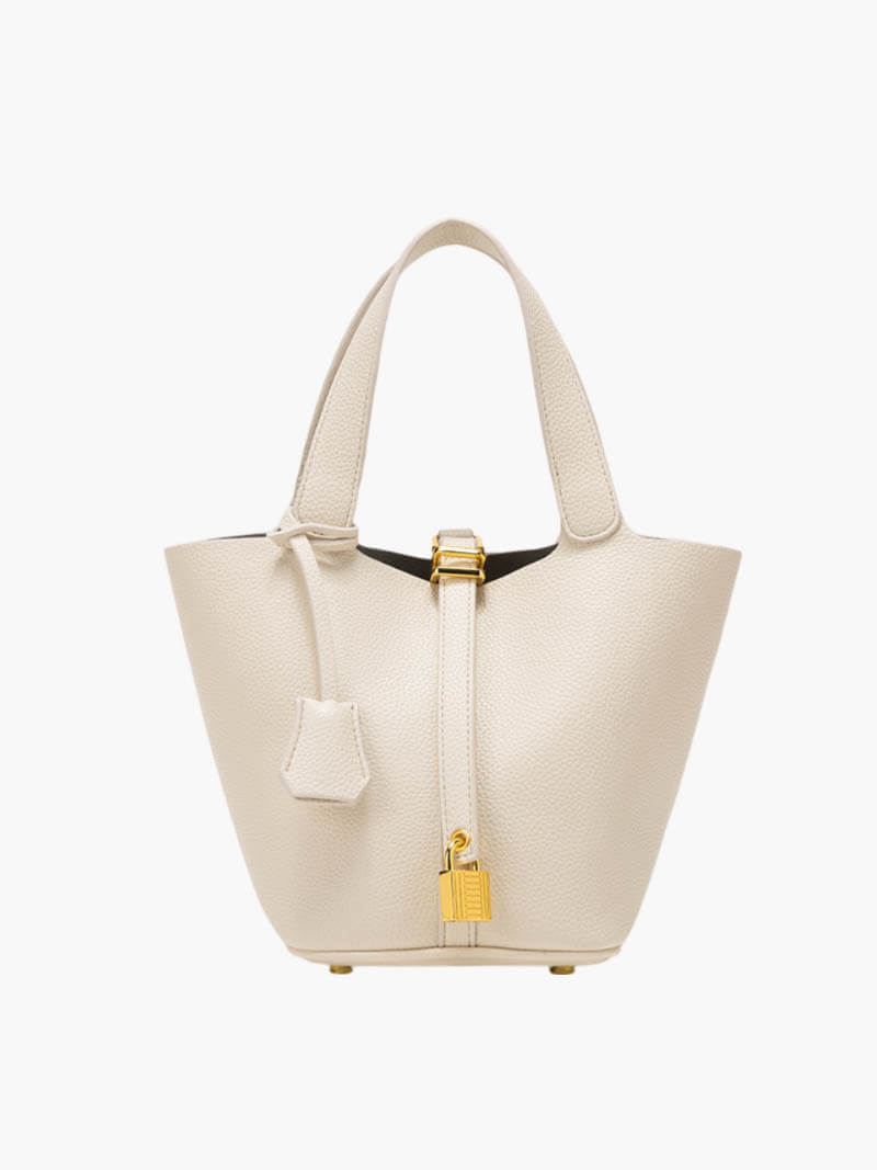 Xanthe Stilvolle Damen Handtasche mit Goldakzent