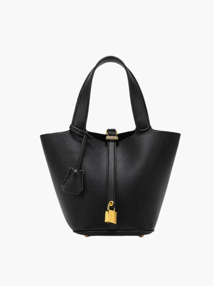 Xanthe Stilvolle Damen Handtasche mit Goldakzent