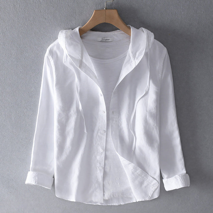 Leichte Damen Kapuzenbluse