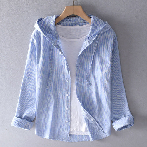 Leichte Damen Kapuzenbluse