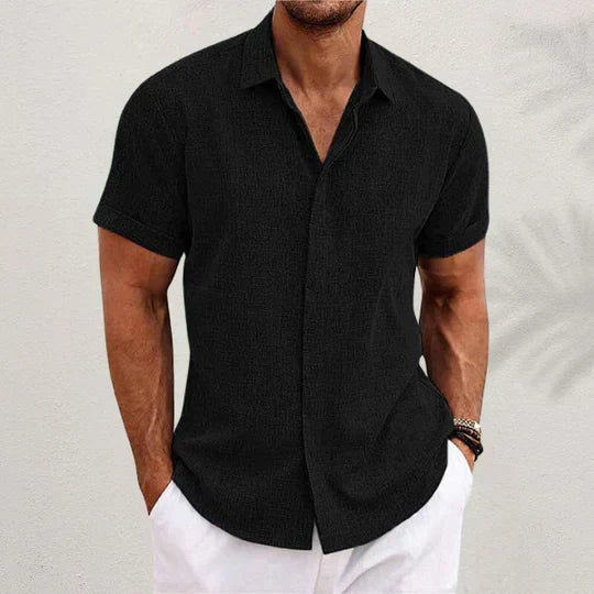Lässiges Vielseitiges Herren Button-Down-Hemd