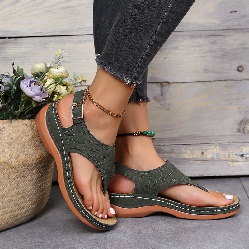 Elegante Bequeme Damen Sandalen
