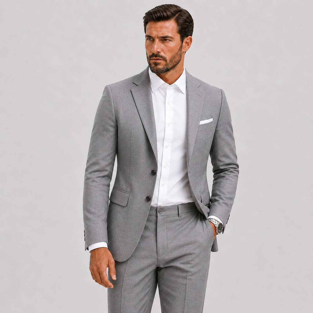 Eleganter Slim Fit Herren Anzug
