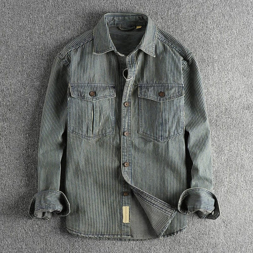 Lässiges Herren Jeanshemd aus Denim