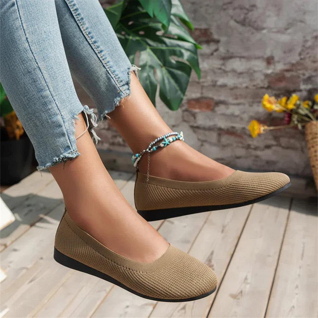 Bequeme Slip-On Damen Mokassins